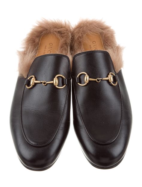 gucci fur princetown